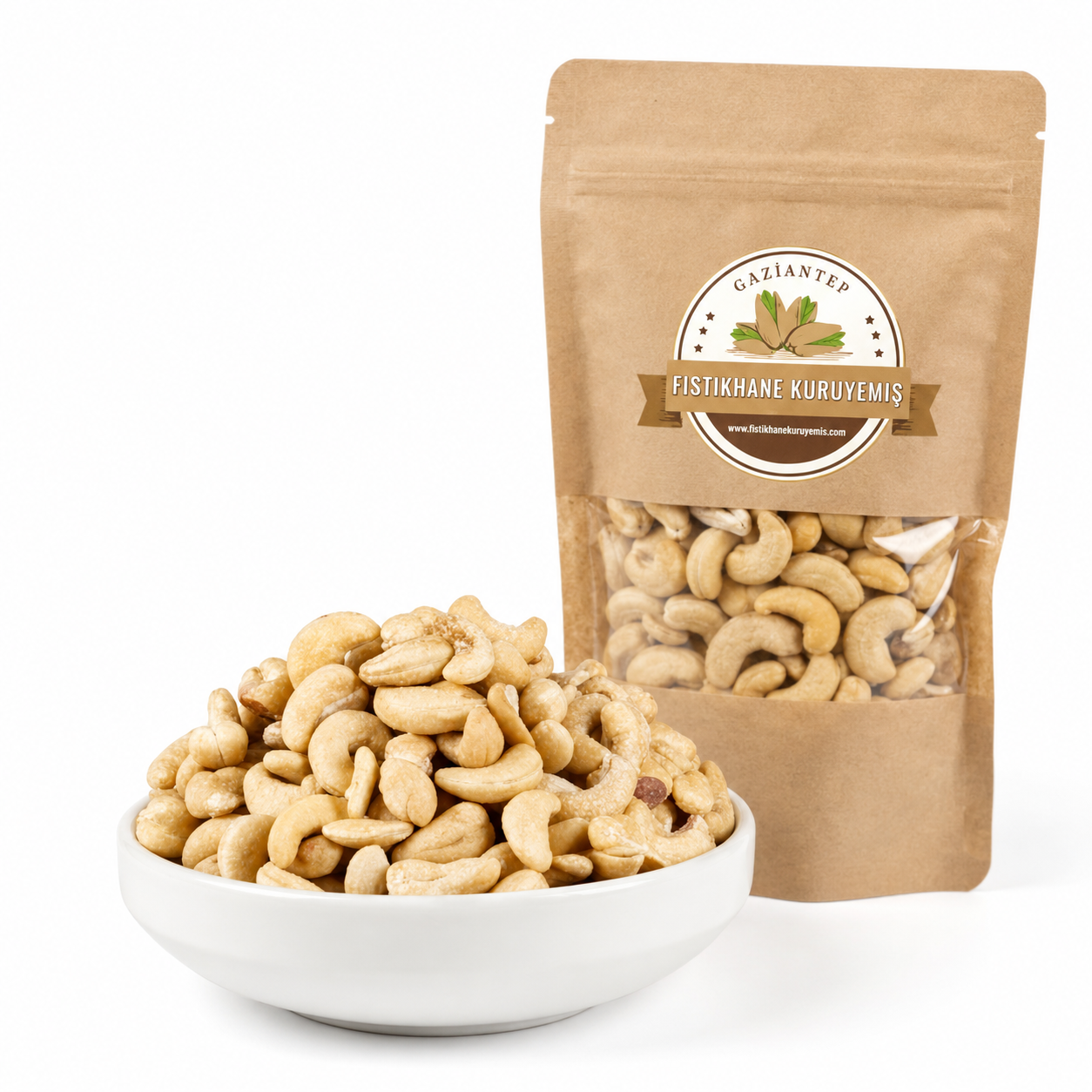 1kg - Yağsız Kavrulmuş Kaju