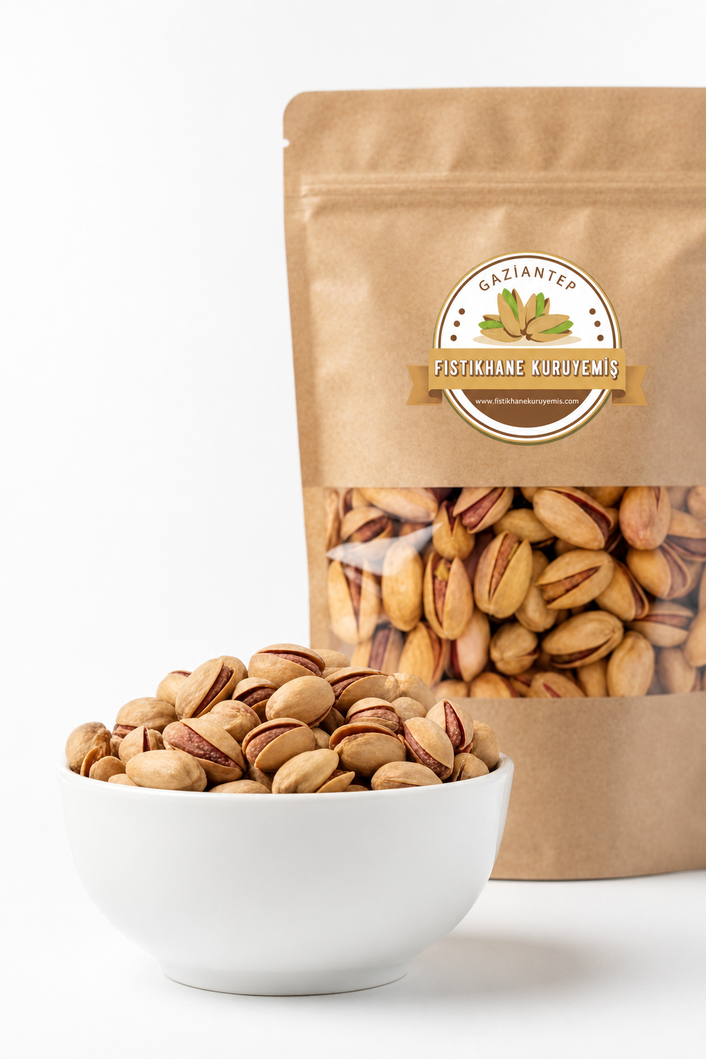 1kg - Kabuklu kavrulmuş Siirt Fıstık